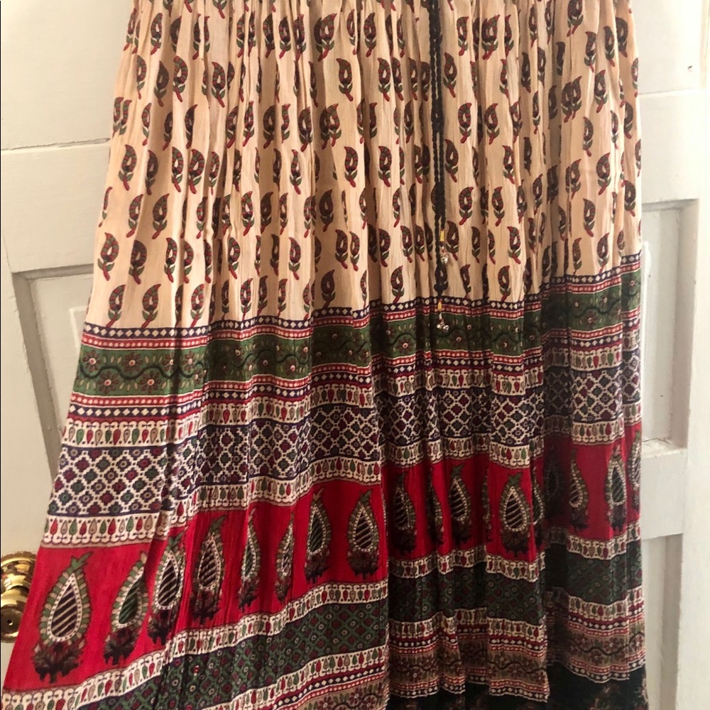 Ana & Kate boho gauze skirt size Med adorable